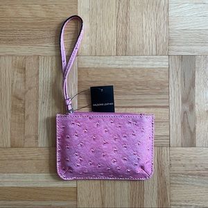 Pink Wilsons Leather Wristlet - BNWT